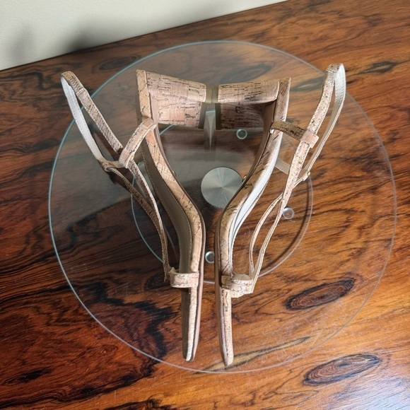 Pelle Moda Francis Low Heeled Thong Toe Sandal - natural - size 6 - Picture 10 of 15